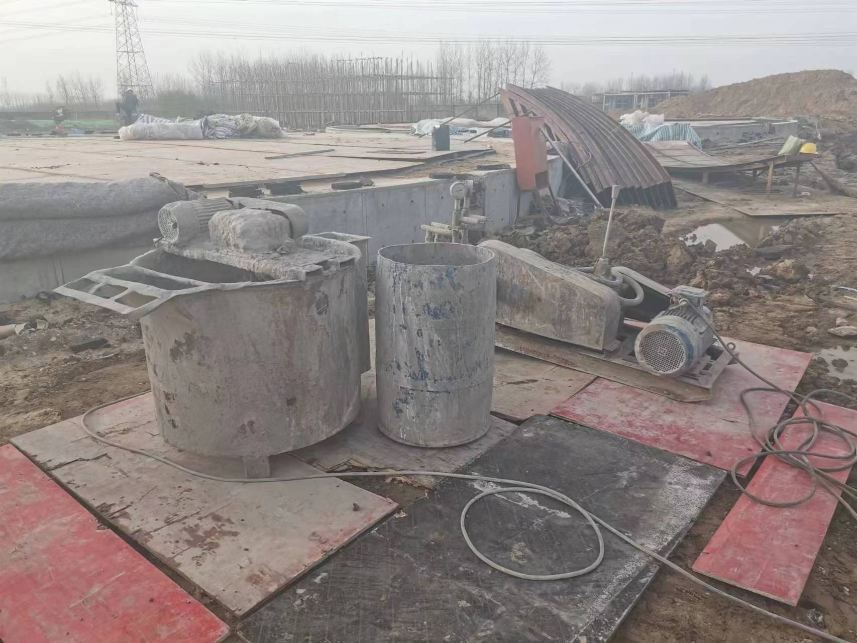 胡场镇回填土注浆